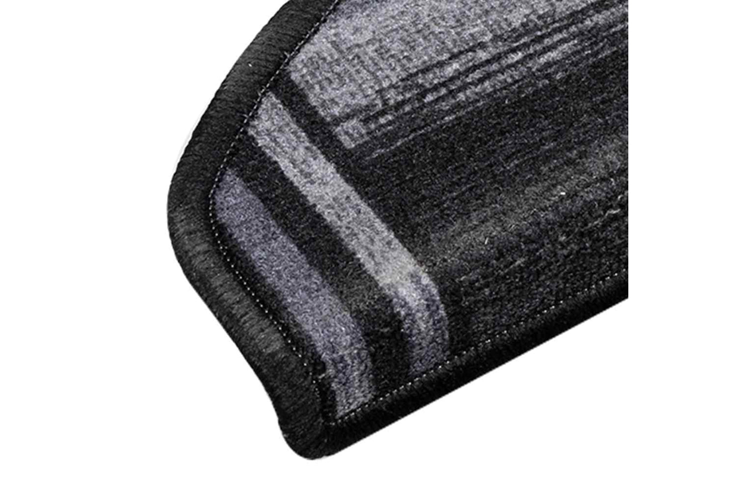 vidaXL 322412 Self-adhesive Stair Mats 15 Pcs Black And Grey 65x21x4cm-6