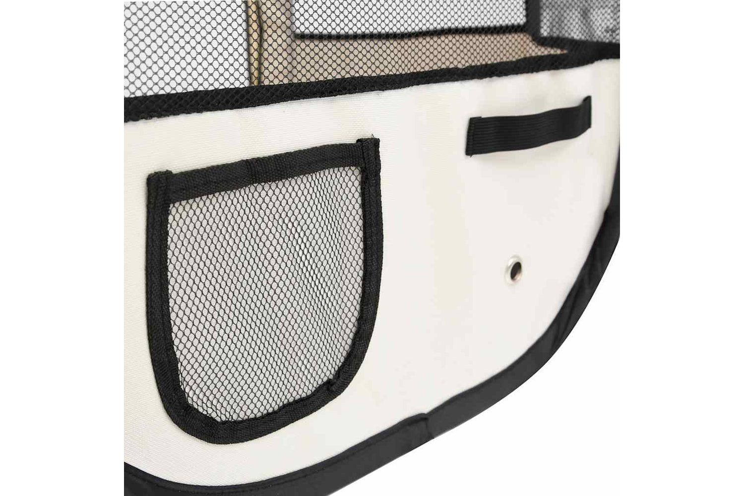 Vidaxl Foldable Dog Playpen With Carrying Bag Blue 90x90x58 Cm-7