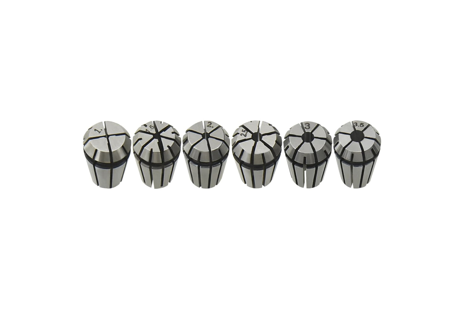 Vidaxl 146720 Er11 Collets 13 Pcs Turning Tool Set-3