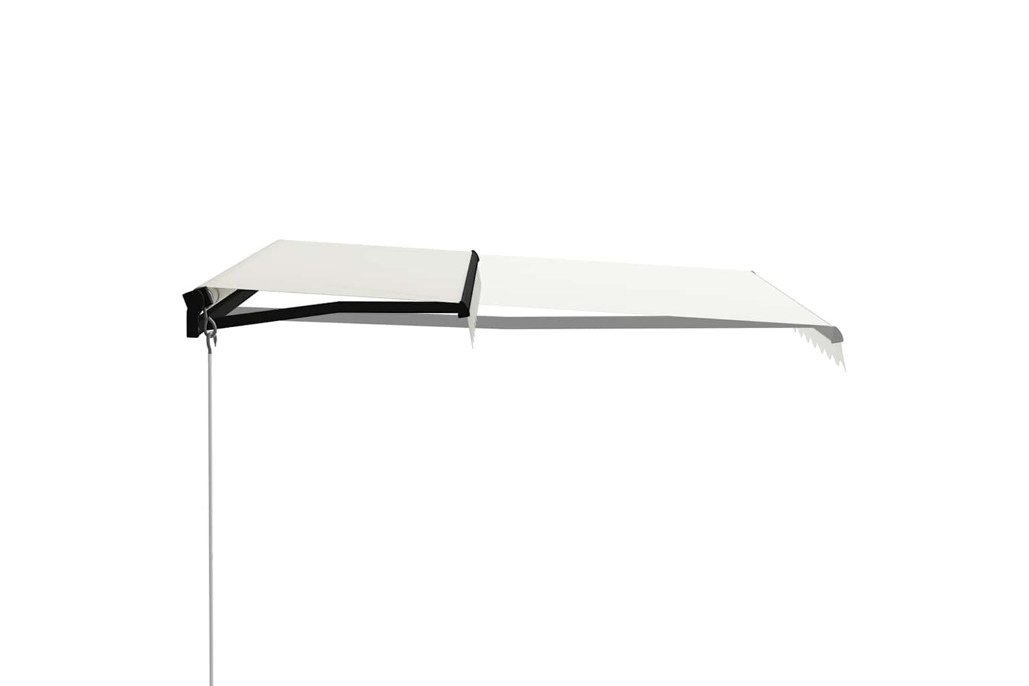 Vidaxl Manual Retractable Awning With Led 300x250 Cm Cream-3
