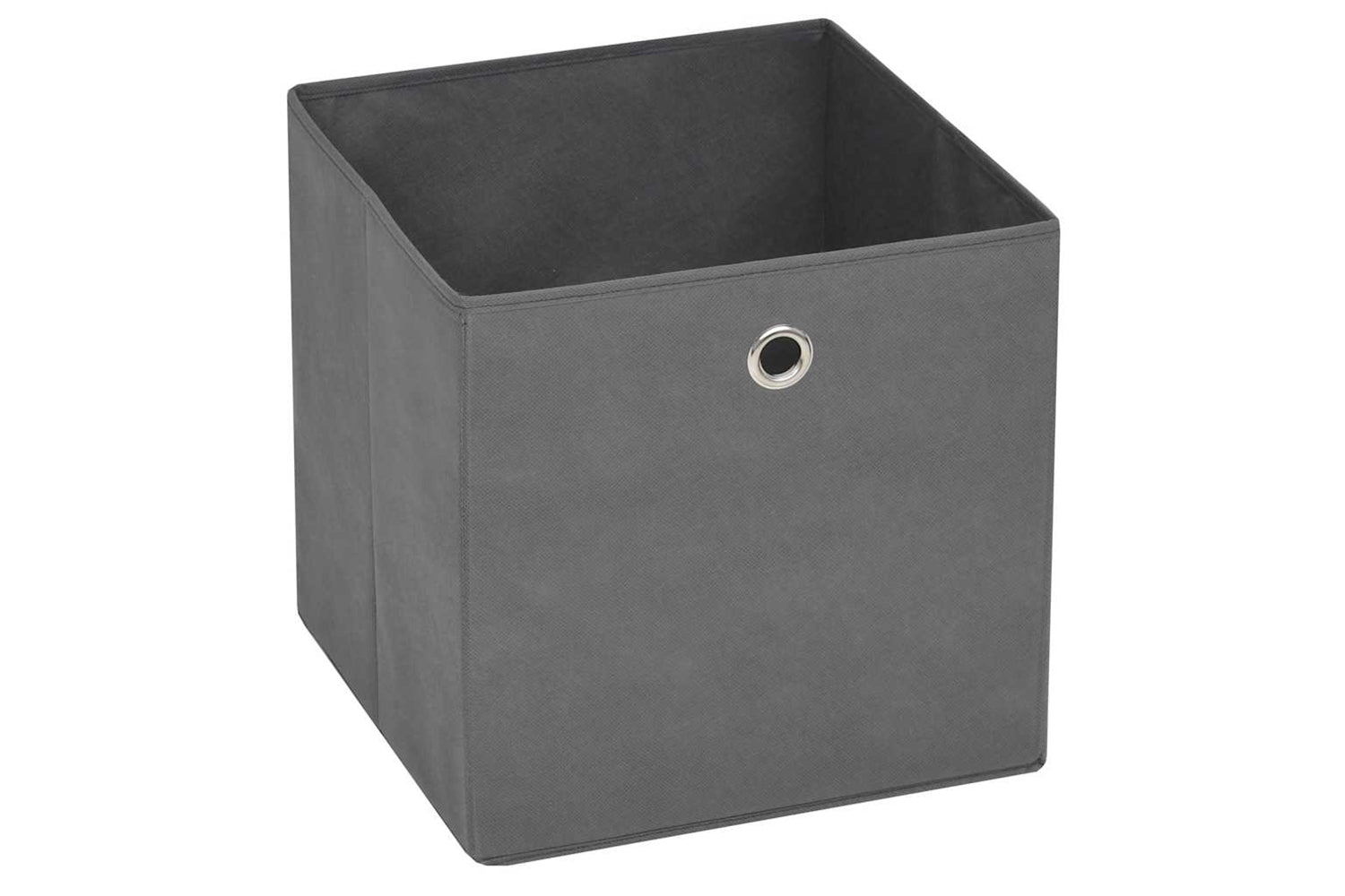 vidaXL 325191 Storage Boxes 4 Pcs Non-woven Fabric 28x28x28cm Grey-3