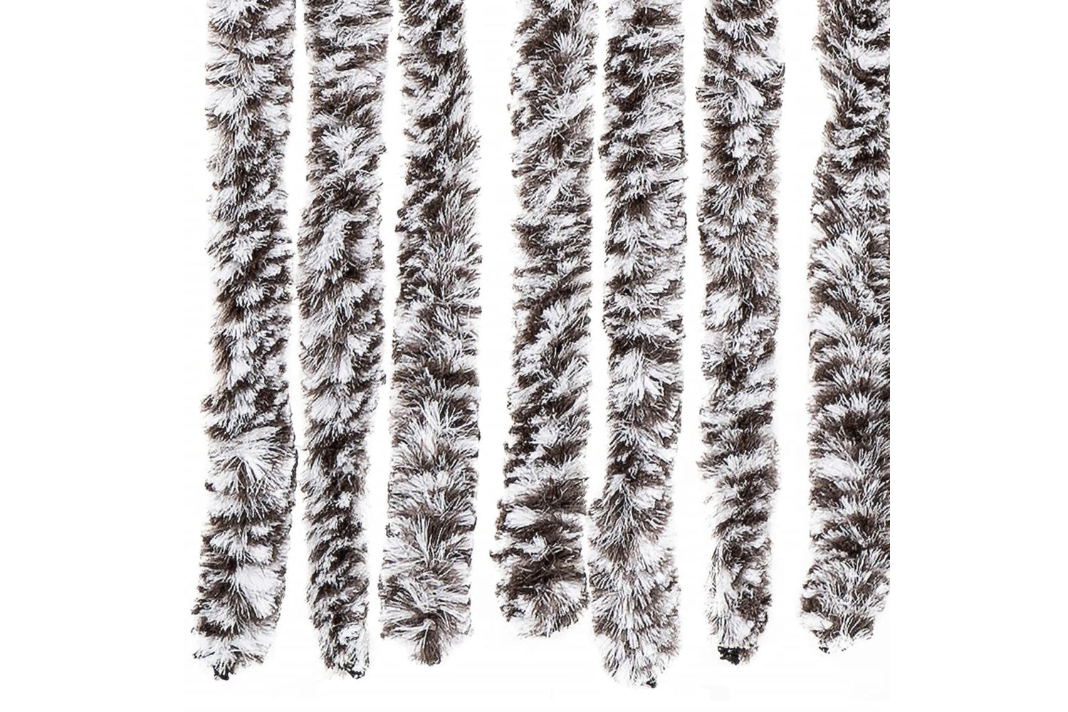 vidaXL Insect Curtain Brown And Beige 100x220cm Chenille-4