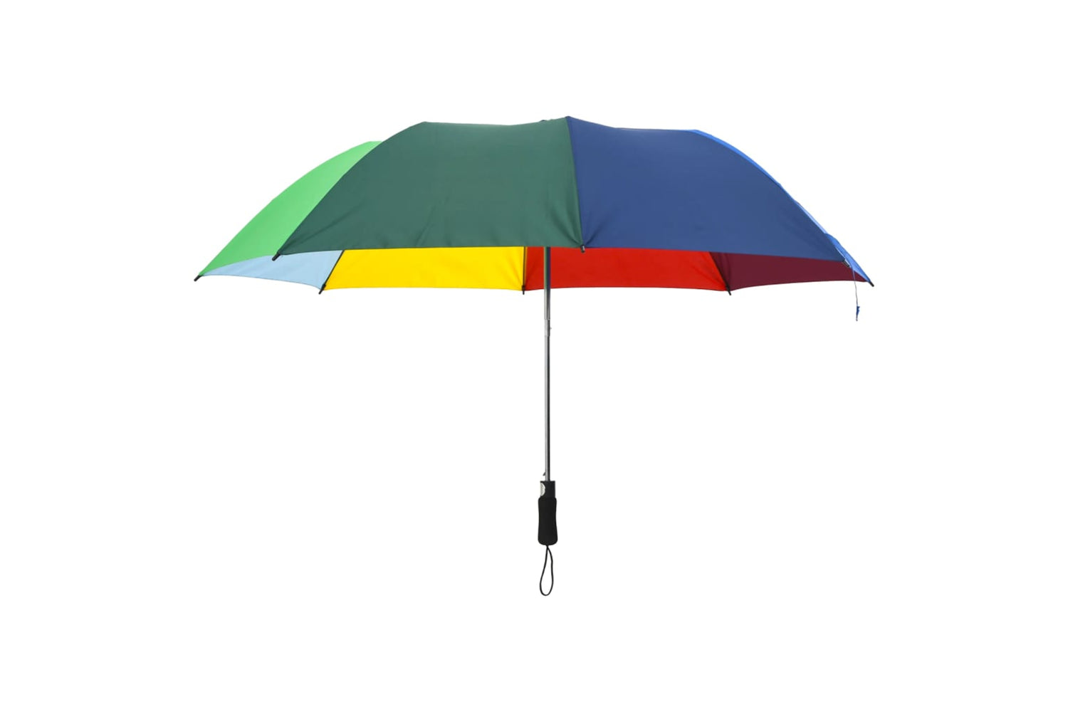 vidaXL 149143 Automatic Folding Umbrella Multicolour 124cm-3