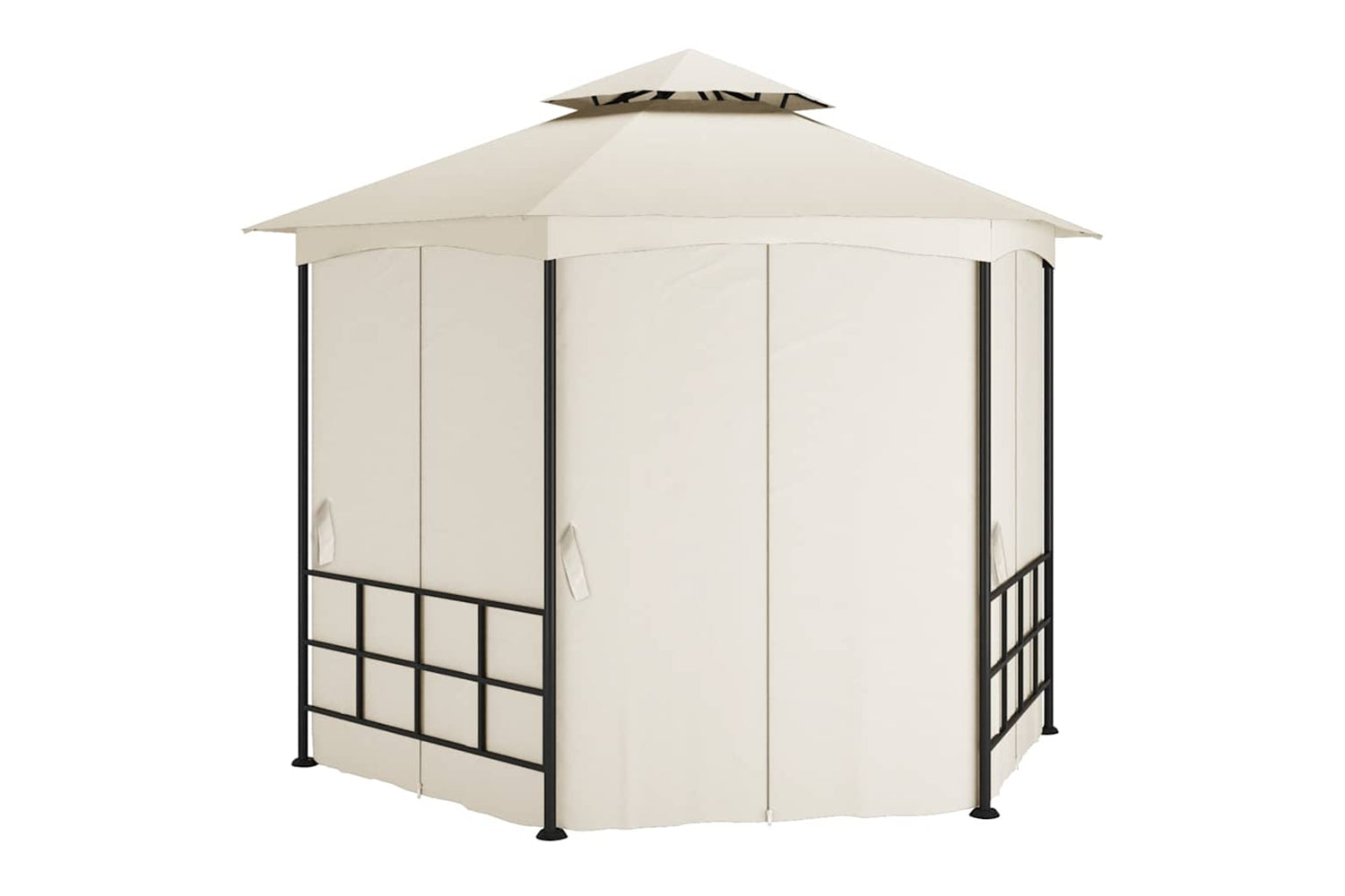 Vidaxl 313931 Gazebo With Sidewalls 3.1x2.7 M Cream-3