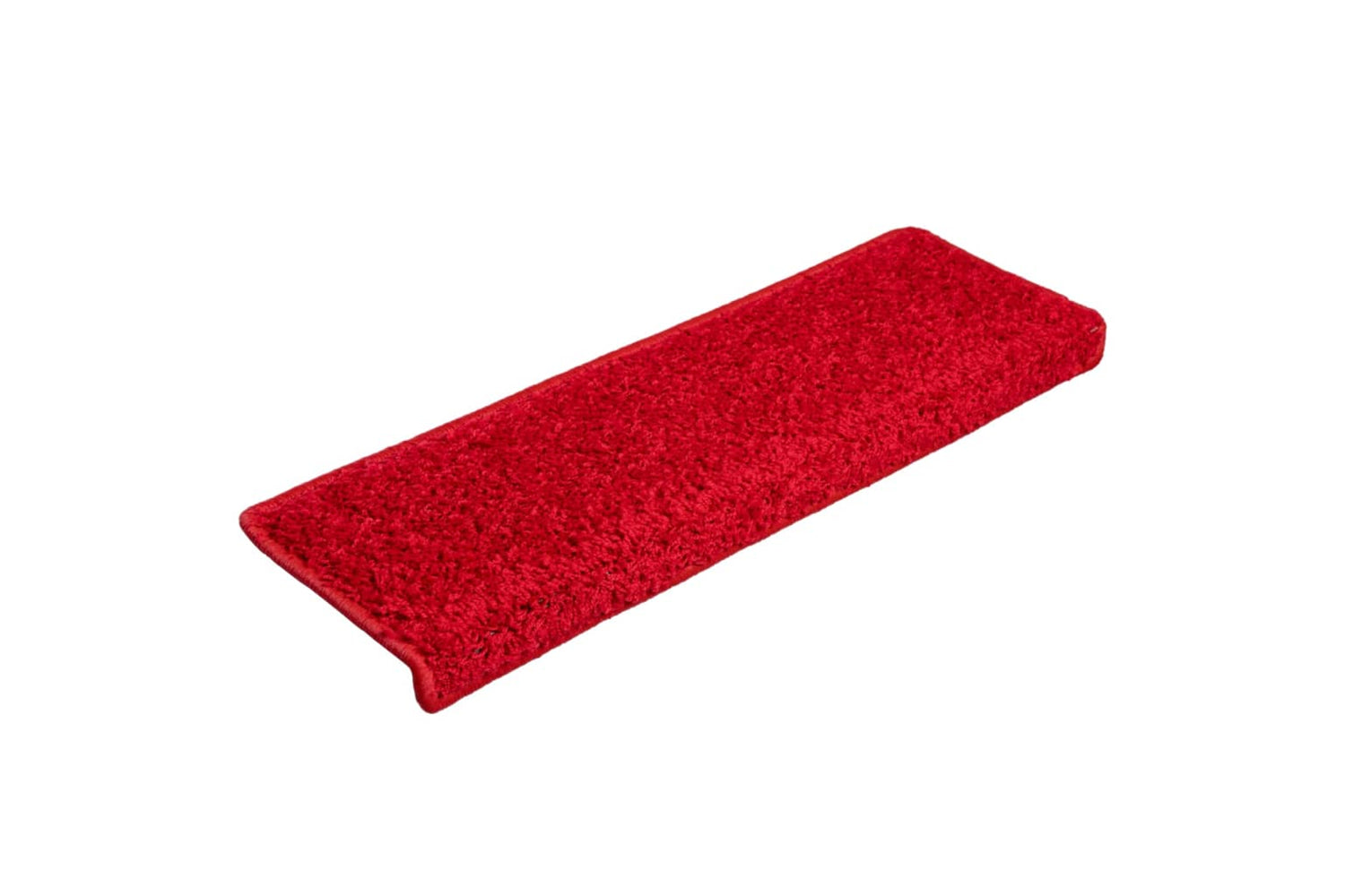 vidaXL Stair Mats 10 Pcs 65x21x4cm Red-2