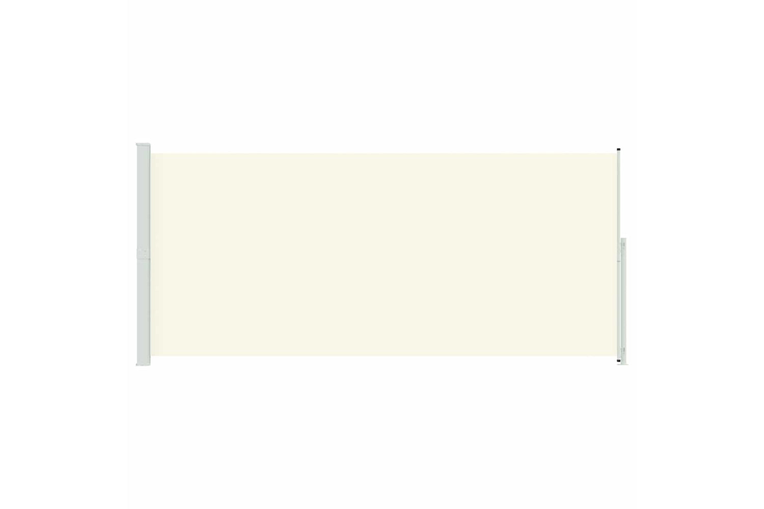 vidaXL 313430 Patio Retractable Side Awning 220x500cm Cream-3