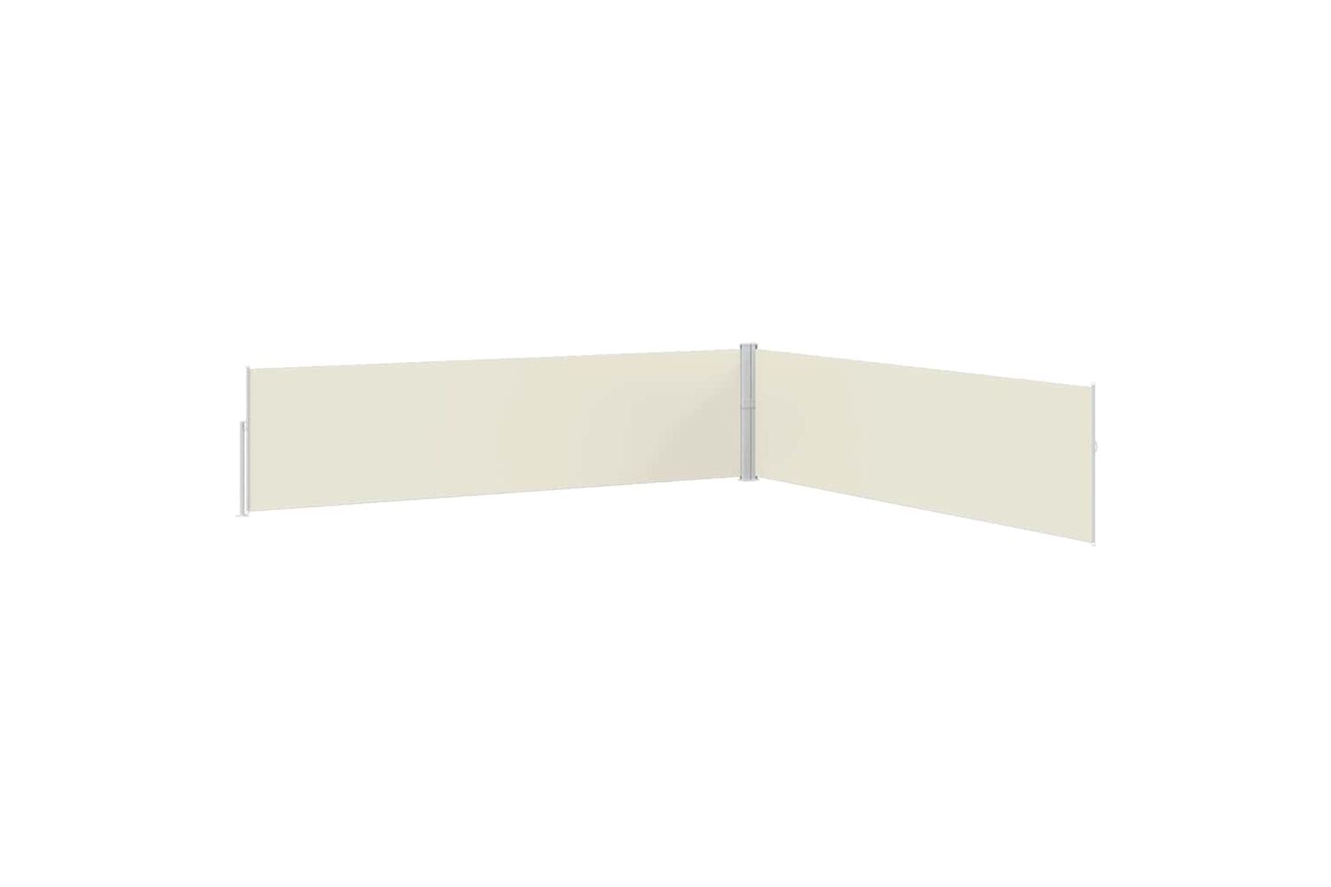 vidaXL 313394 Patio Retractable Side Awning 170x1200cm Cream-3