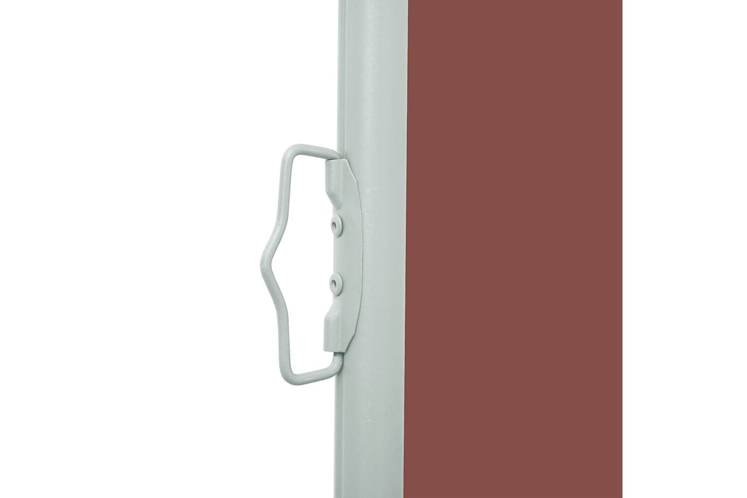 vidaXL Patio Retractable Side Awning 600x160cm Brown-8