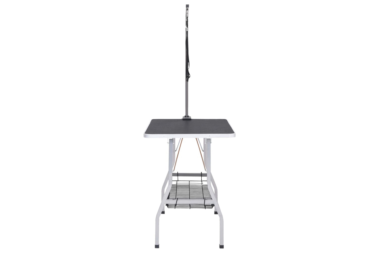 Vidaxl 171068 Adjustable Dog Grooming Table With 2 Loops And Basket-3