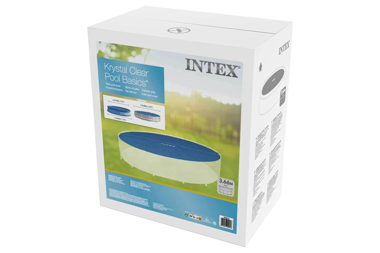 Intex 93297 Intex Solar Pool Cover Blue 348 Cm Polyethylene-4