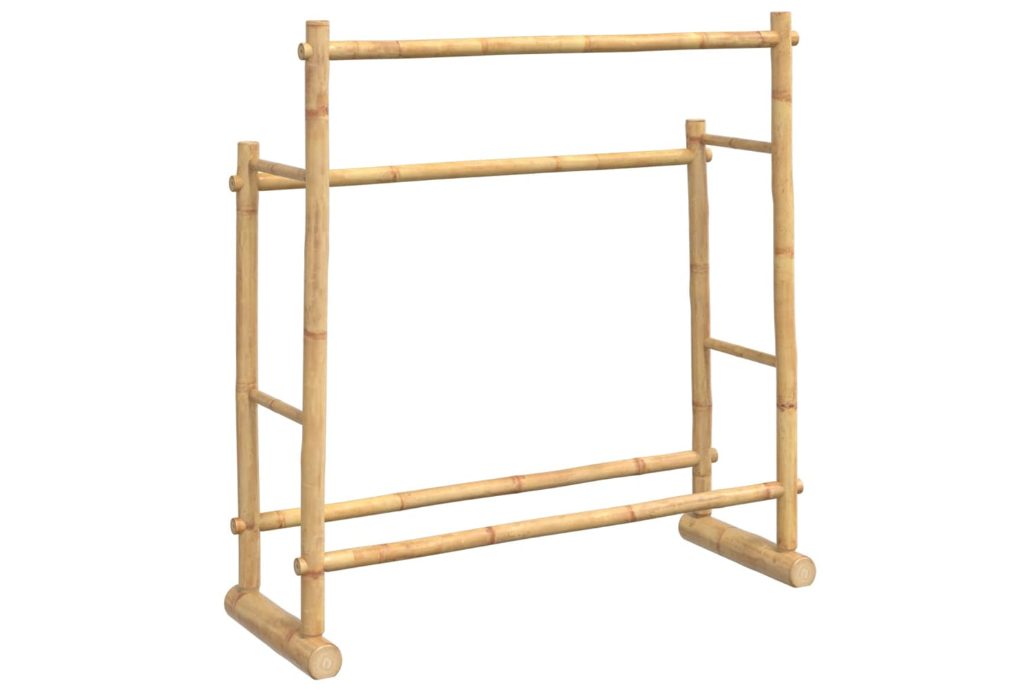 vidaXL 368042 Clothes Rack 100x30x100cm Bamboo-4