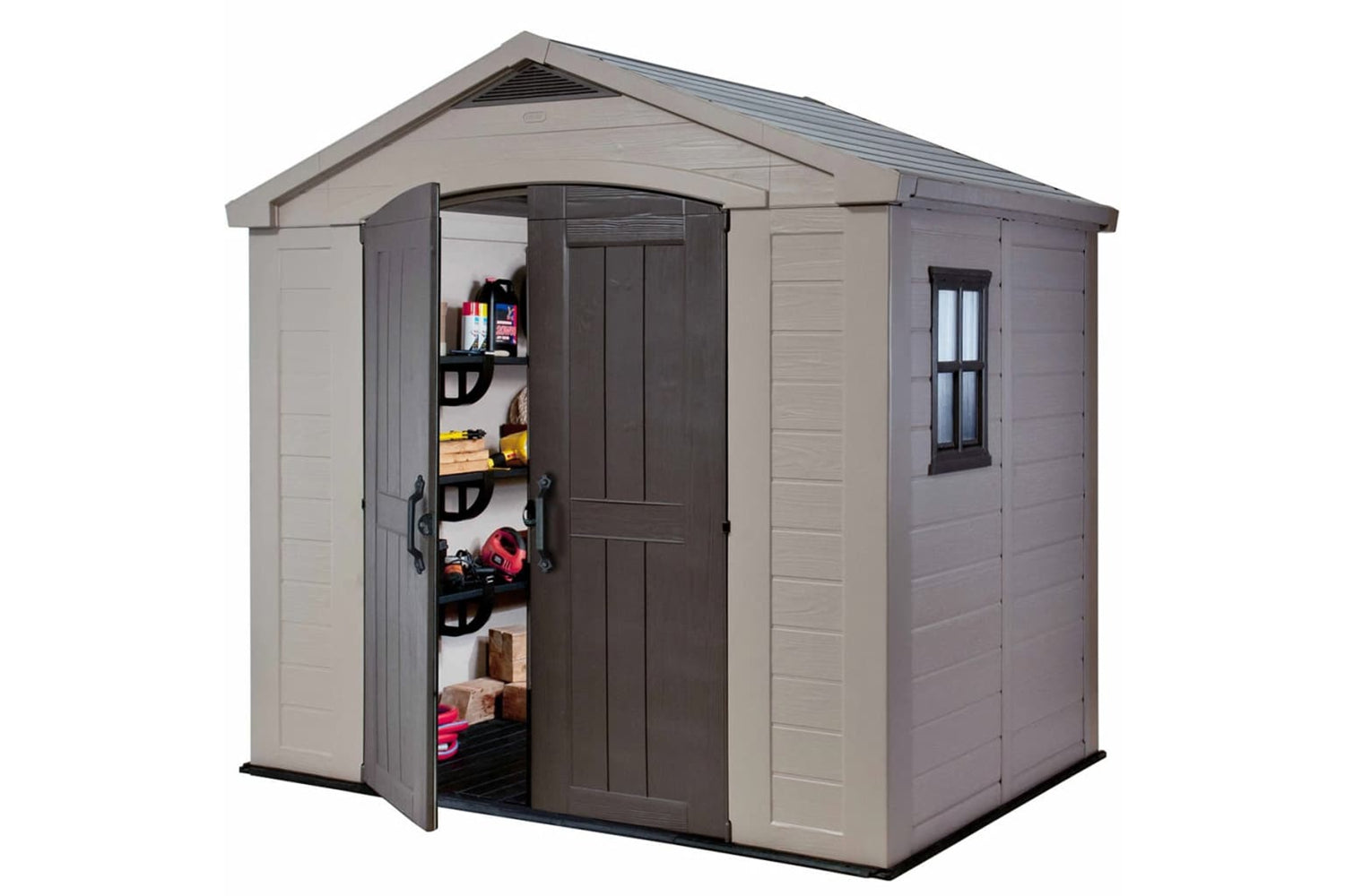 Keter 418554 Garden Shed Factor 86 Beige-2