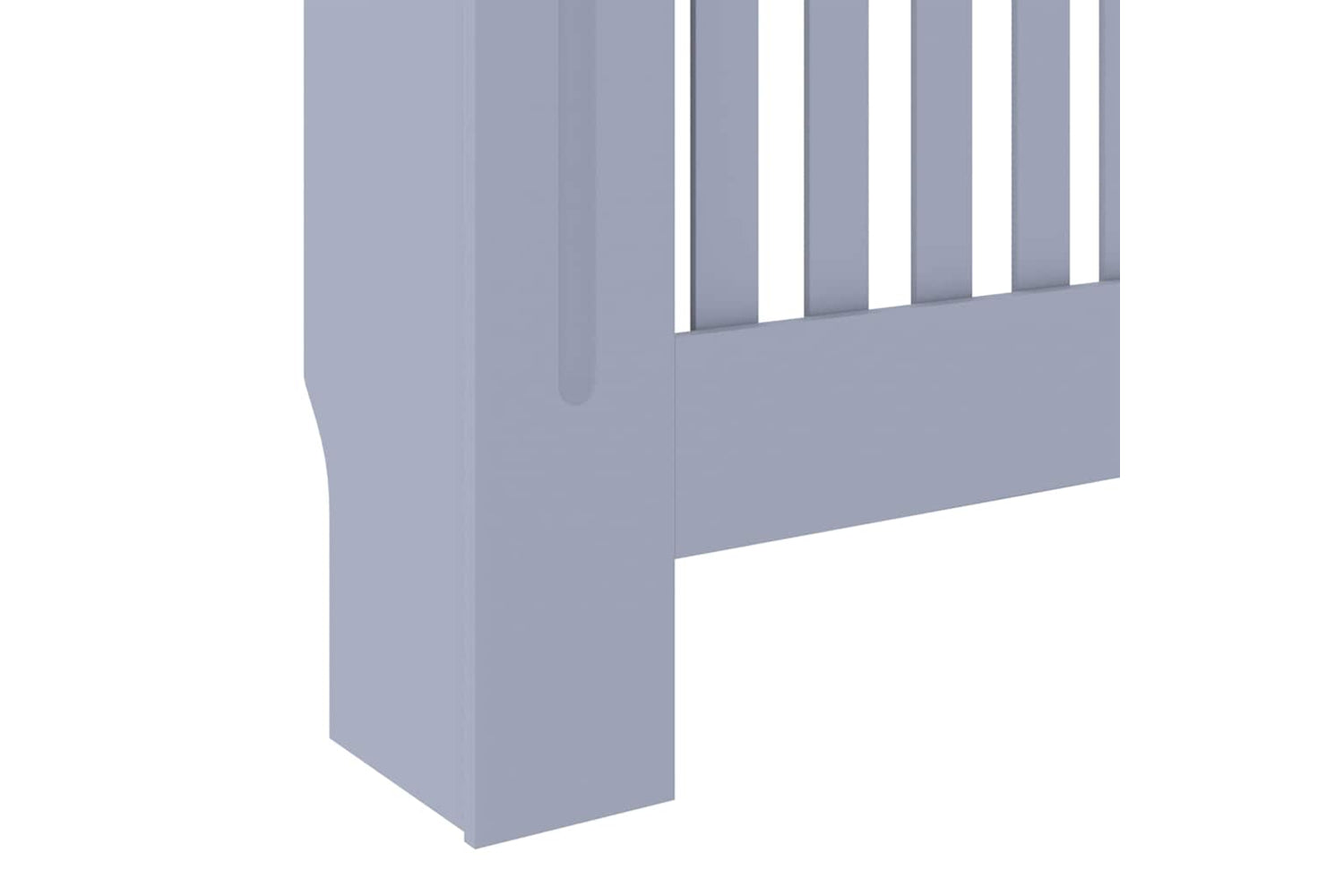 vidaXL Mdf Radiator Cover Grey 78cm-6