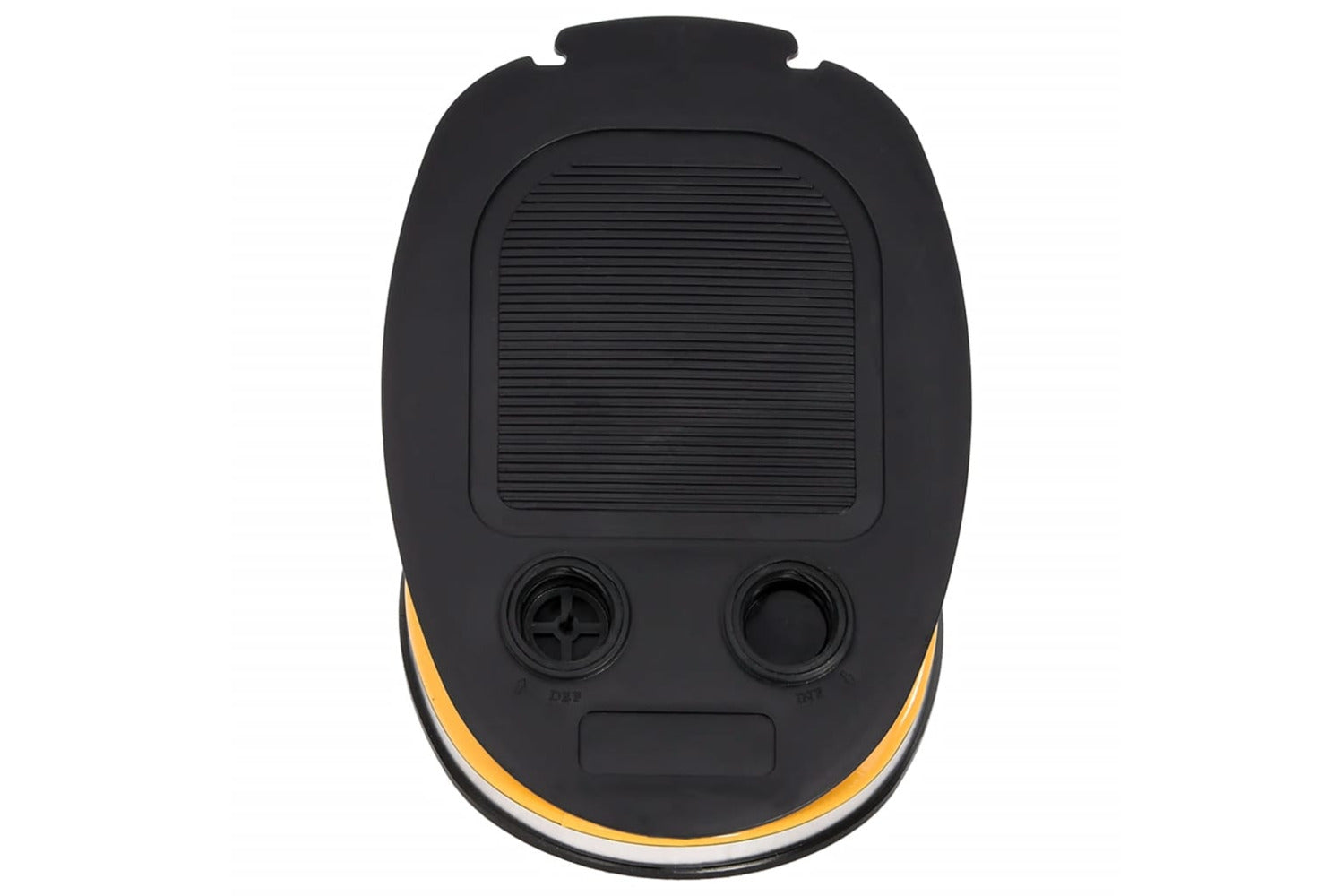 vidaXL Foot Pump 26x18cm Pp And Pe Grey And Yellow-4