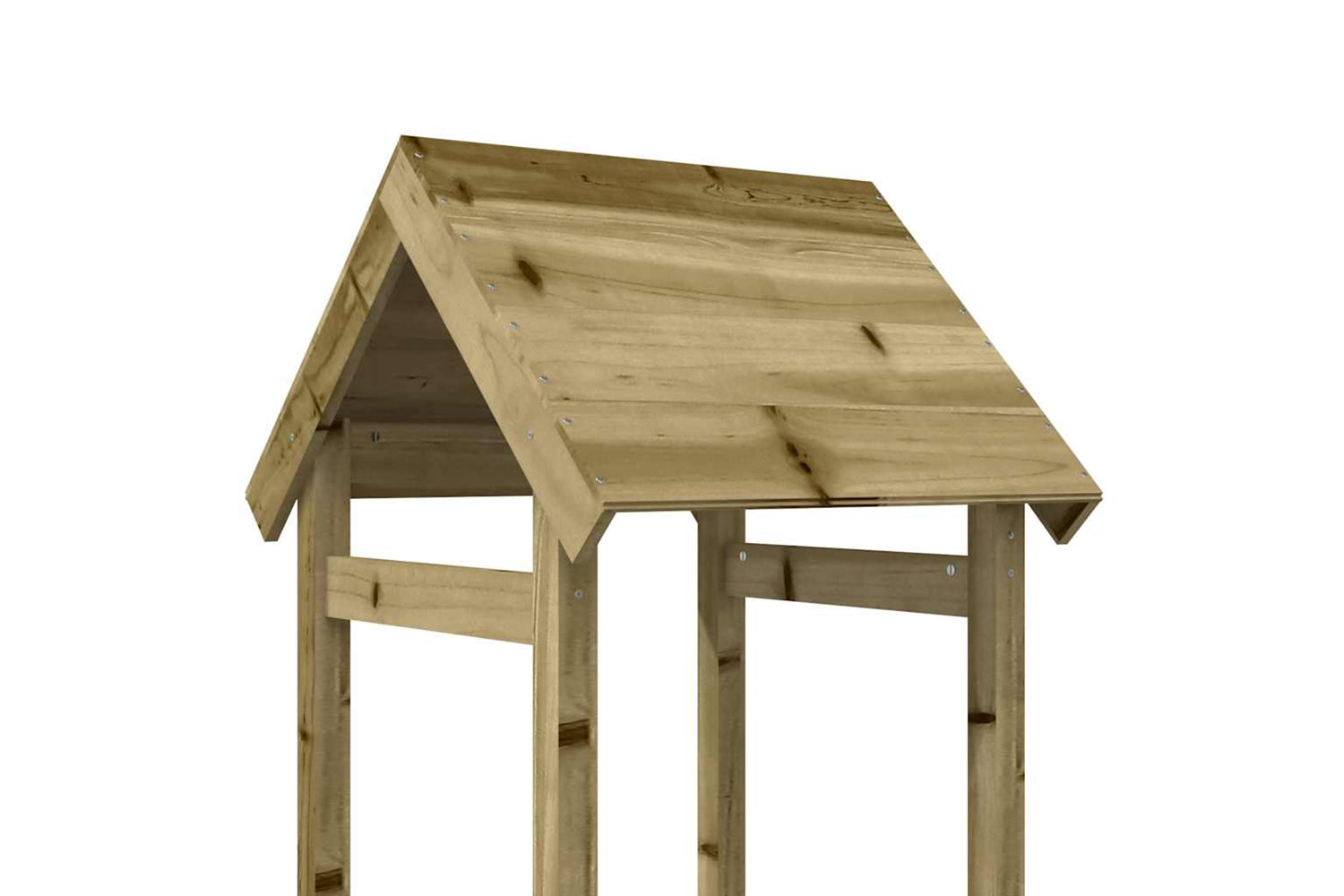 Vidaxl Play Tower 53x46.5x194 Cm Impregnated Wood Pine-6