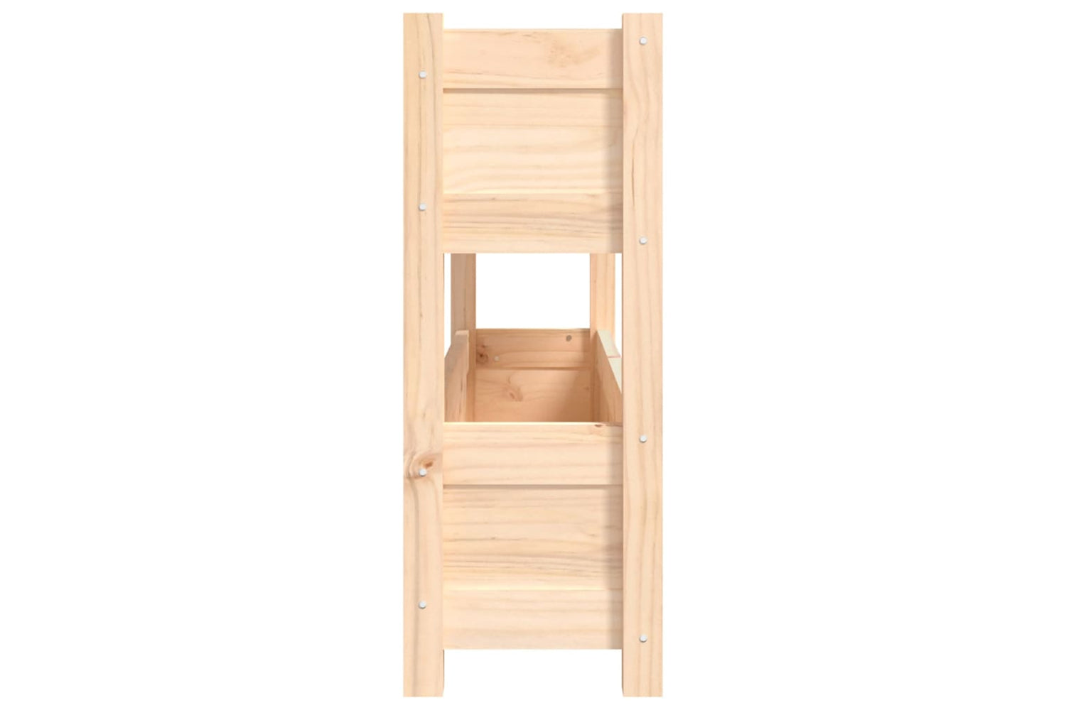 vidaXL 823927 Planter 112x25x66cm Solid Wood Pine-5