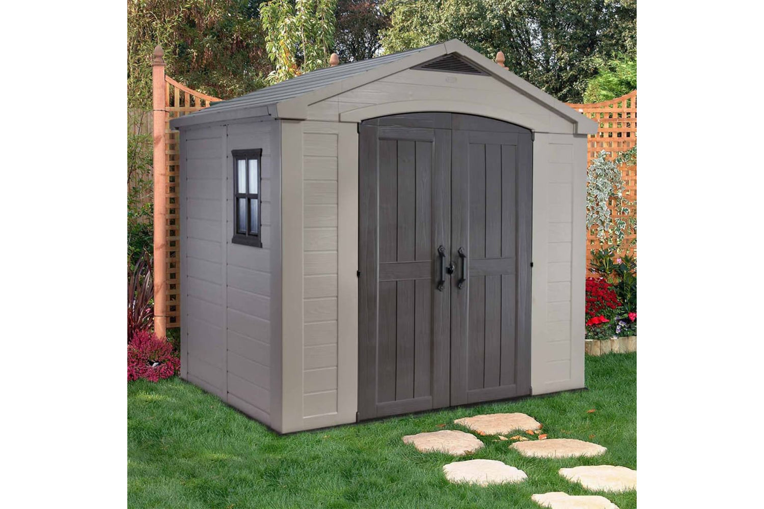 Keter 418554 Garden Shed Factor 86 Beige-4
