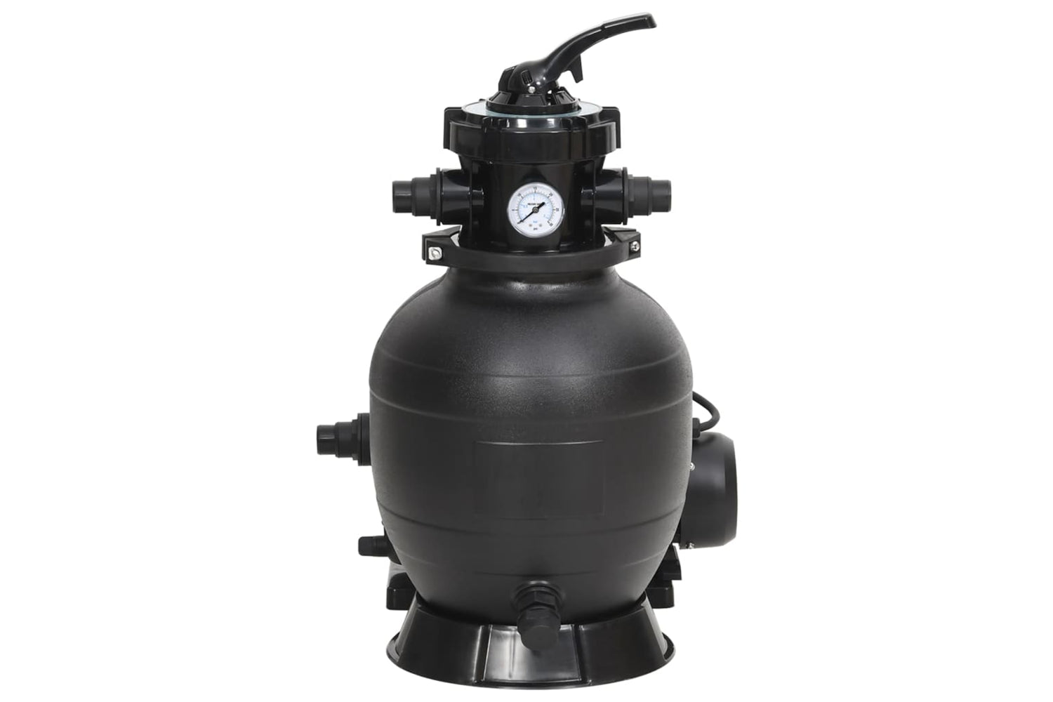 Vidaxl Pool Sand Filter With Prefilter Black-4