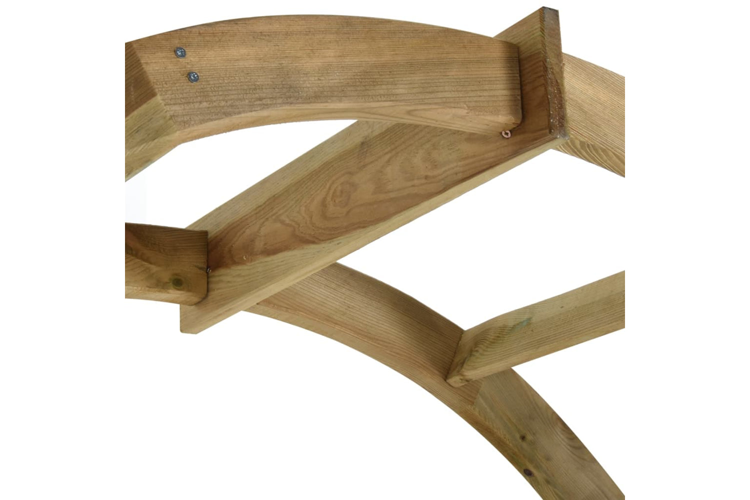 Vidaxl 43256 Trellis Arch Green Impregnated Pinewood-4