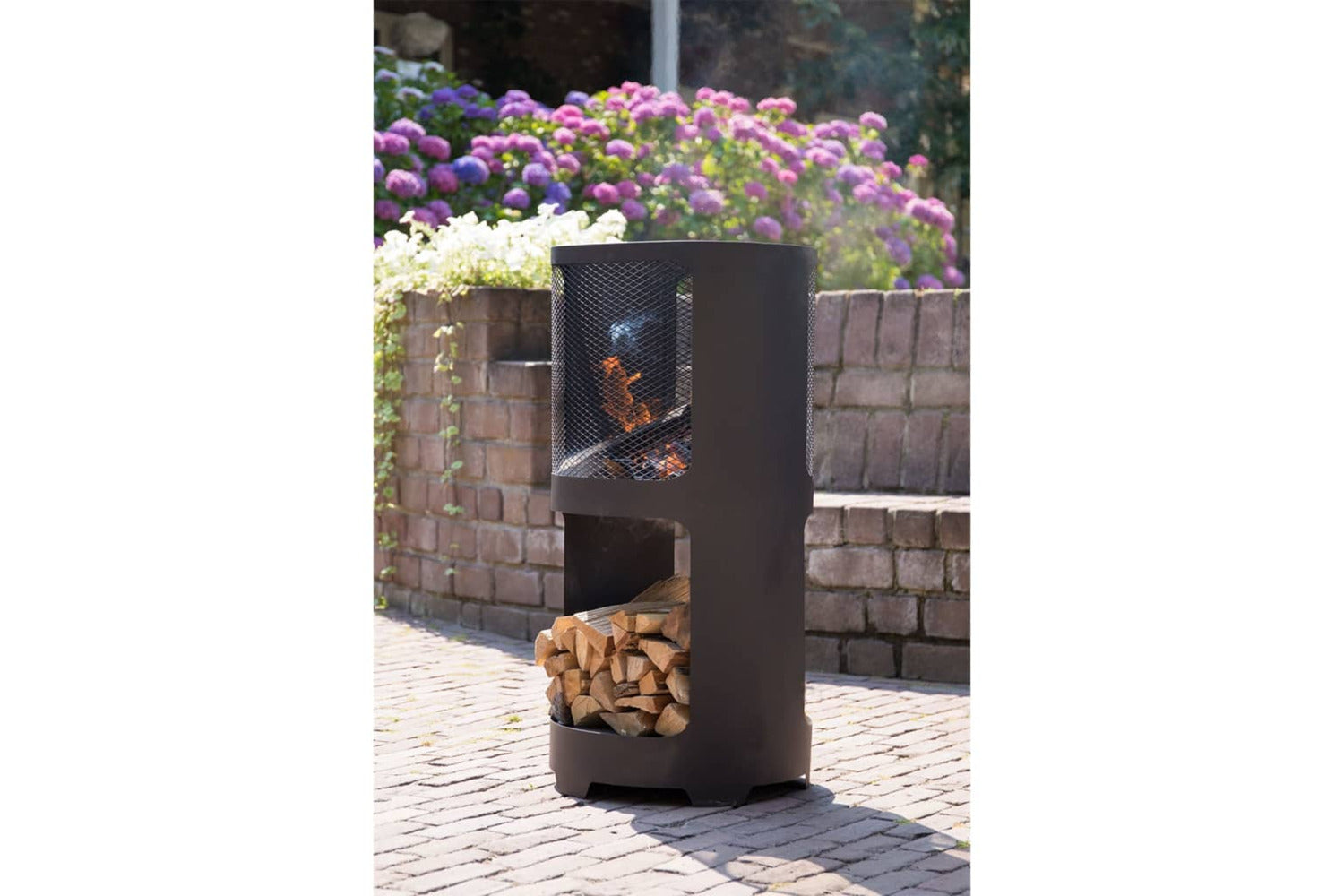 Redfire Fire Pit Buffalo 44x90cm Steel Matte Black-4