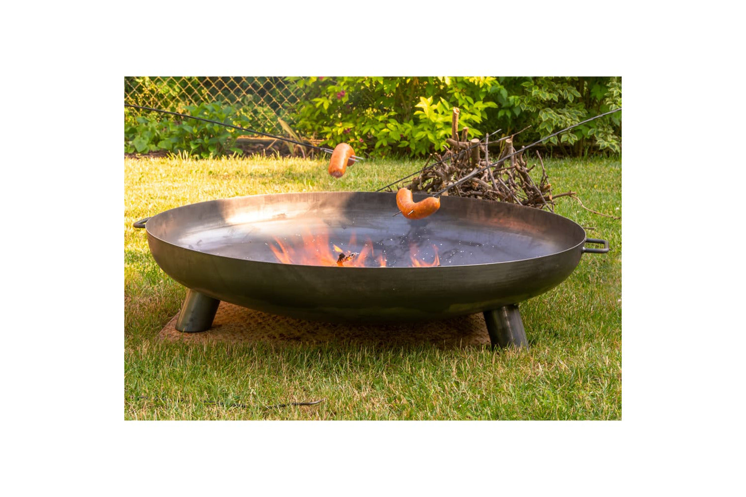 Redfire 411828 Fire Bowl Salo Black Steel 80 Cm 81020-6