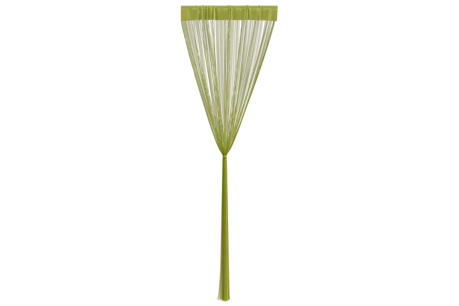 vidaXL 132413 String Curtains 2 Pcs 140x250cm Green-5