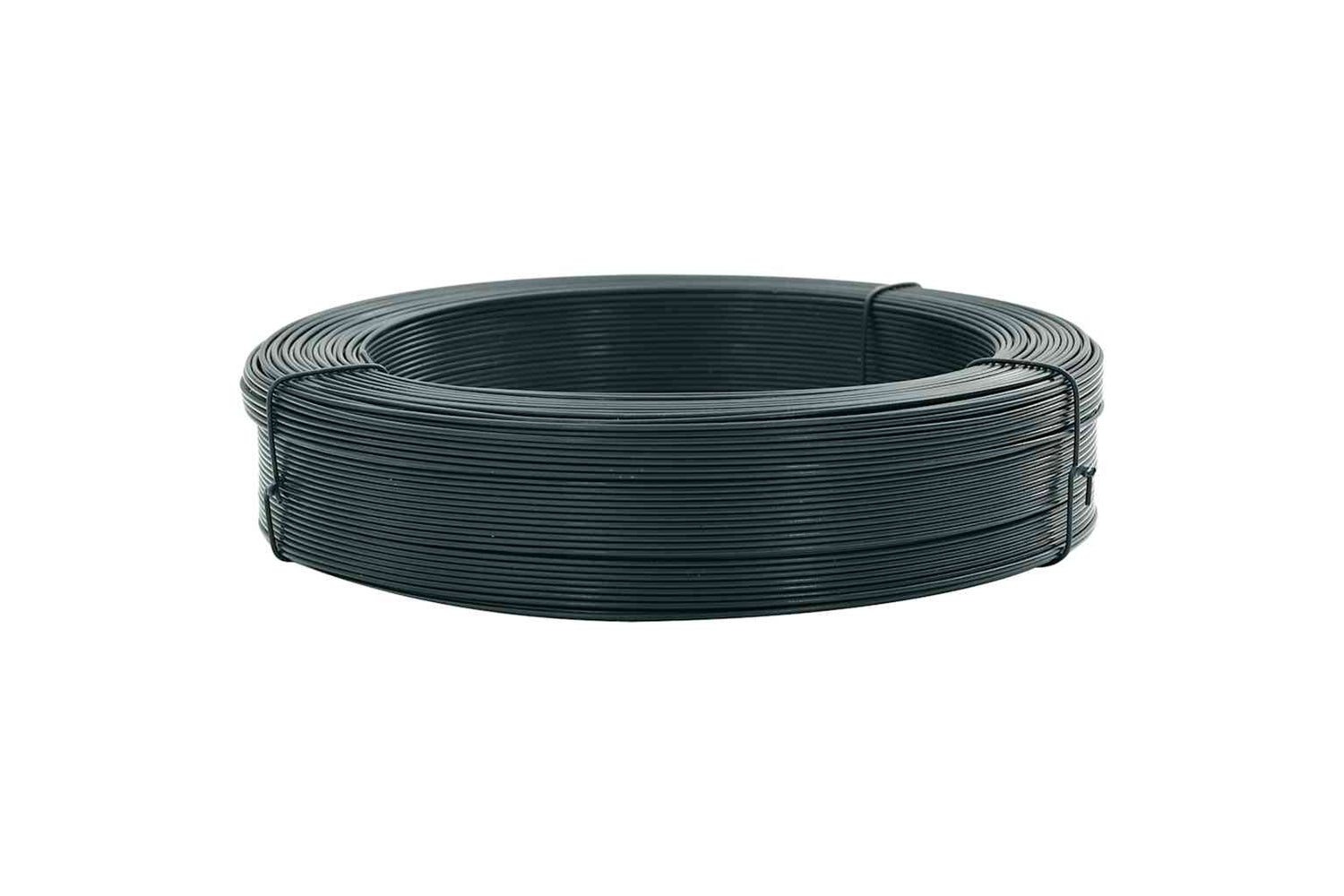 Vidaxl Fence Binding Wire 250 M 2.3/3.8 Mm Steel Blackish Green-2