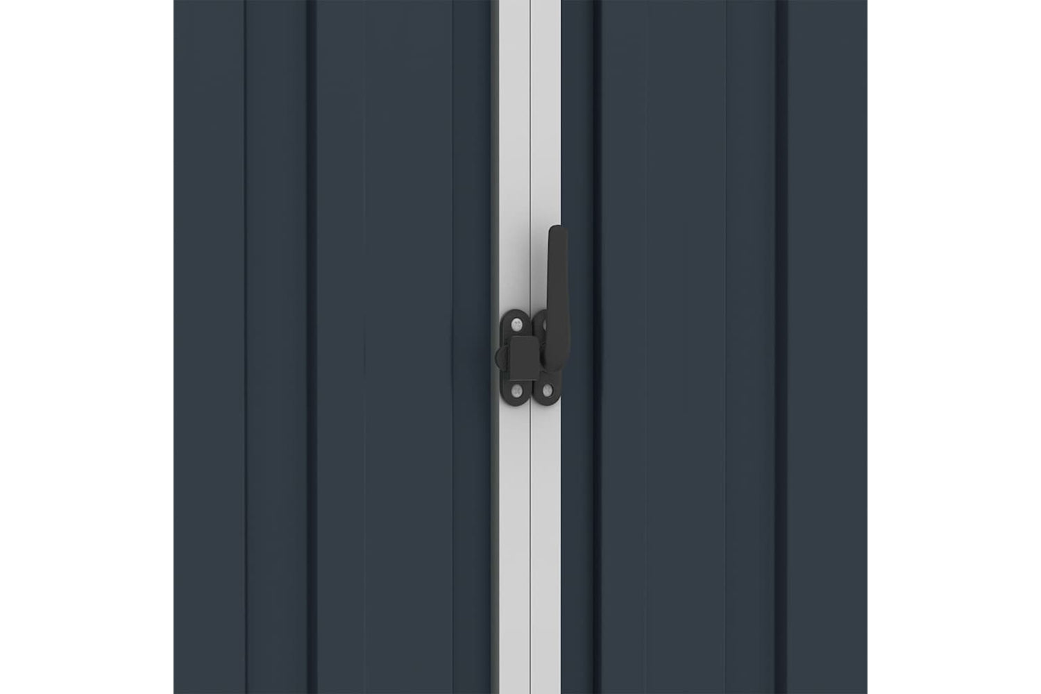 vidaXL 46299 Garden Shed Anthracite 205x129x183cm Galvanised Steel-7