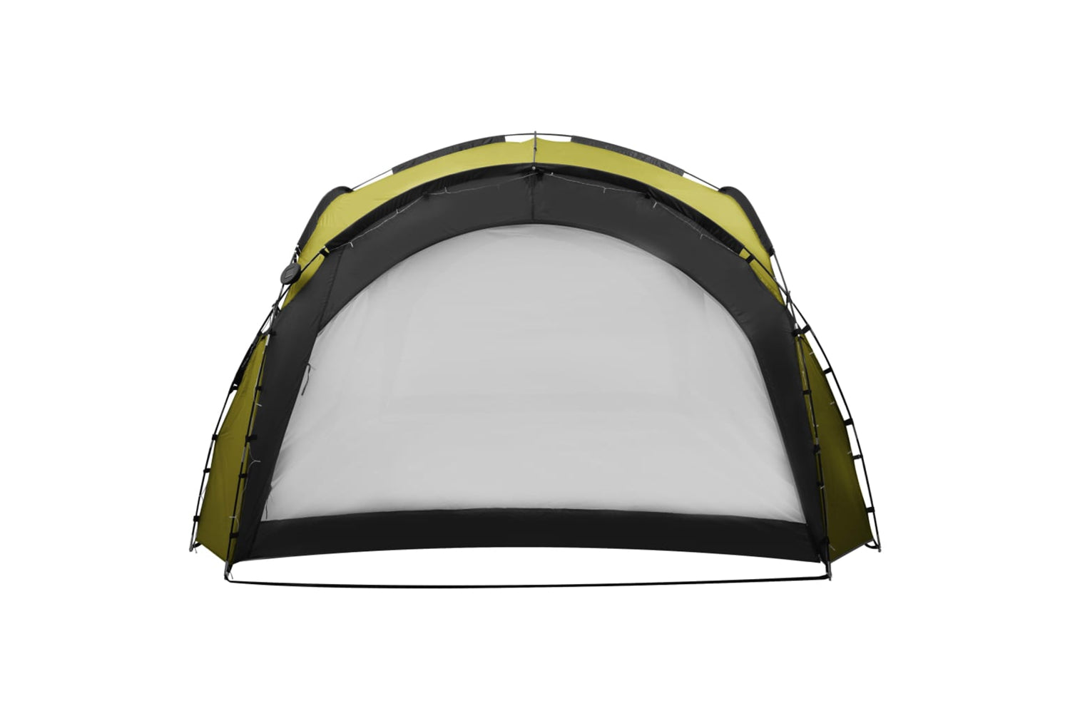Vidaxl 92237 Party Tent With Led And 4 Sidewalls 3.6x3.6x2.3 M Green-4