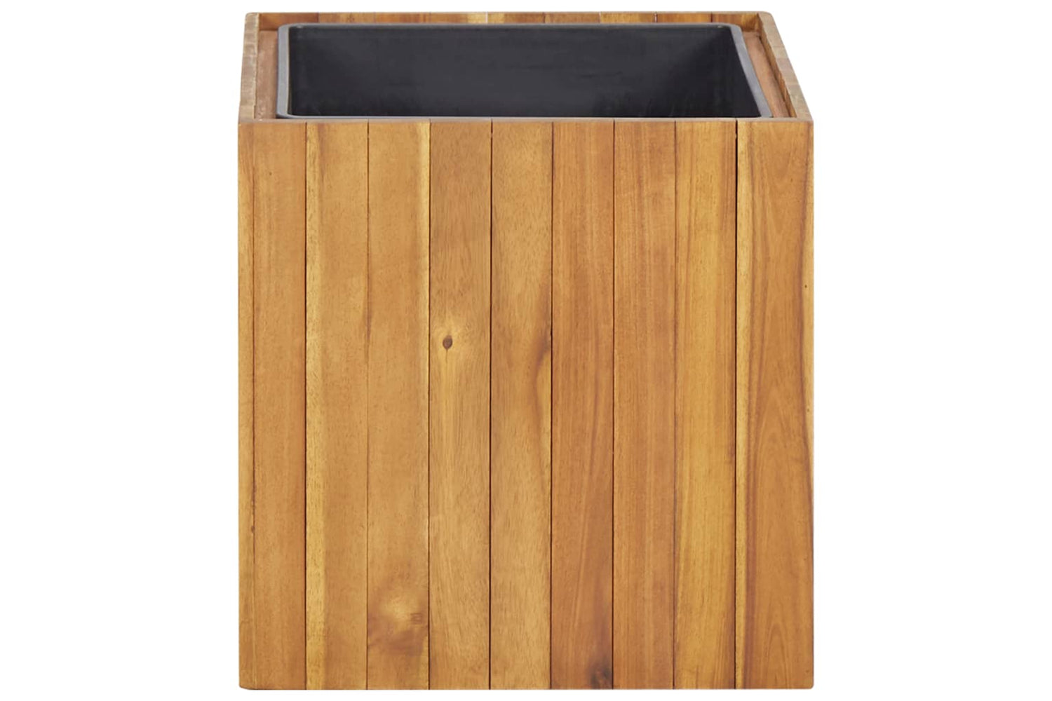 vidaXL 46569 Garden Raised Bed Pot 43.5x43.5x44cm Solid Acacia Wood-2