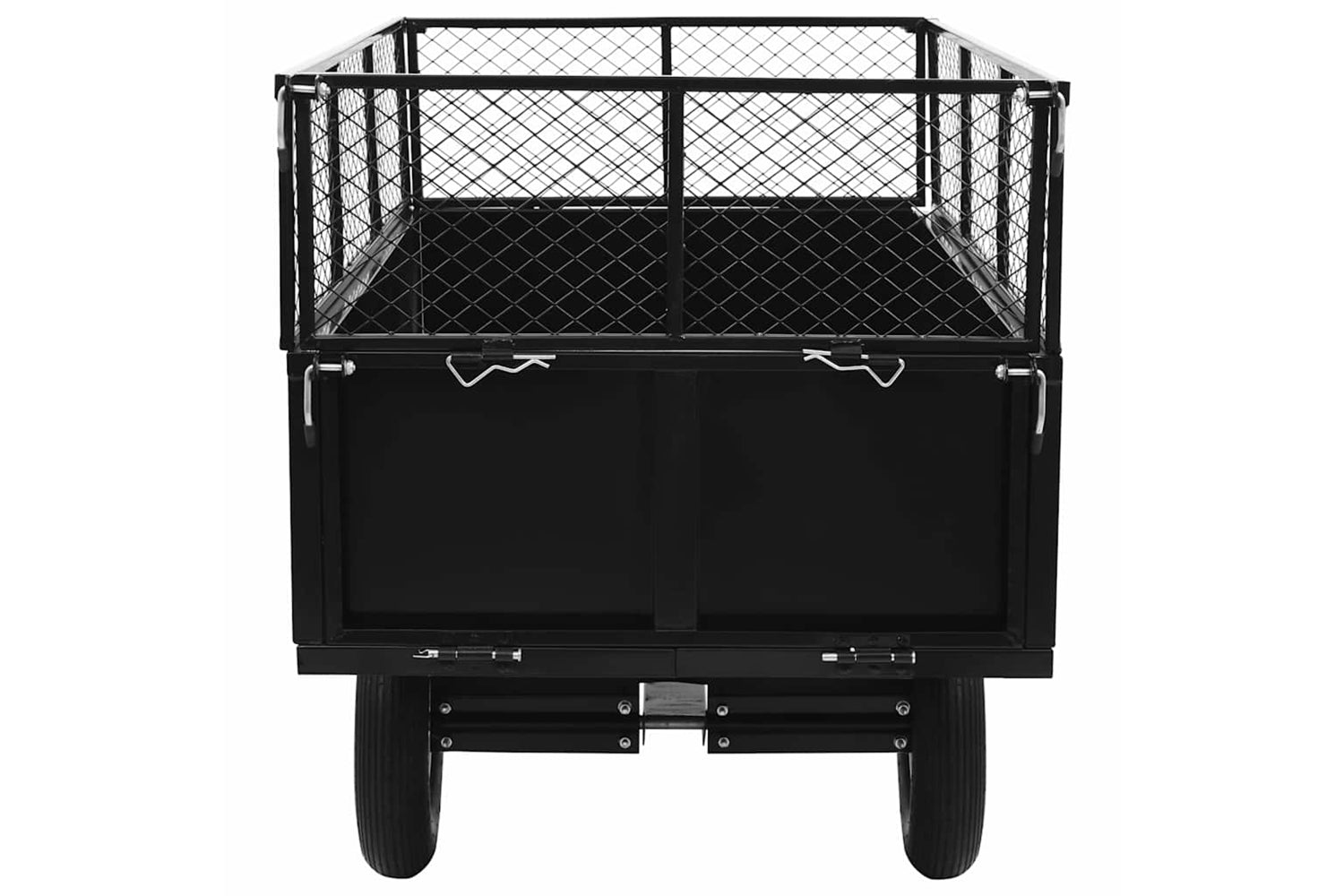 Vidaxl Tipping Trailer For Lawn Mower 300 Kg Load-4