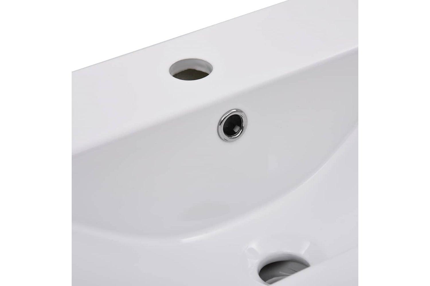 vidaXL 145061 Built-in Basin 61x39.5x18.5cm Ceramic White-4