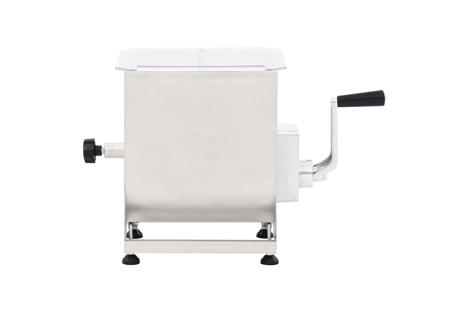Vidaxl Meat Mixer With Gear Box Silver Stainless Steel-2