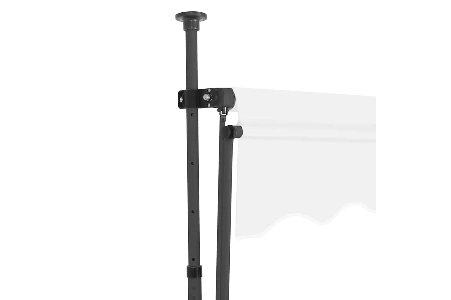 vidaXL 145870 Manual Retractable Awning With Led 150cm Cream-4