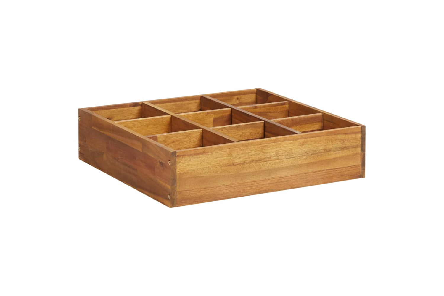 vidaXL 46575 Herb Garden Raised Bed Solid Acacia Wood 60x60x15cm-2