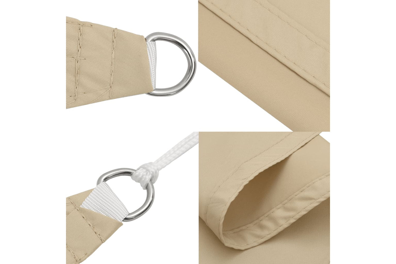 Vidaxl 135153 Sunshade Sail Oxford Fabric Rectangular 2.5x4.5 M Beige-6