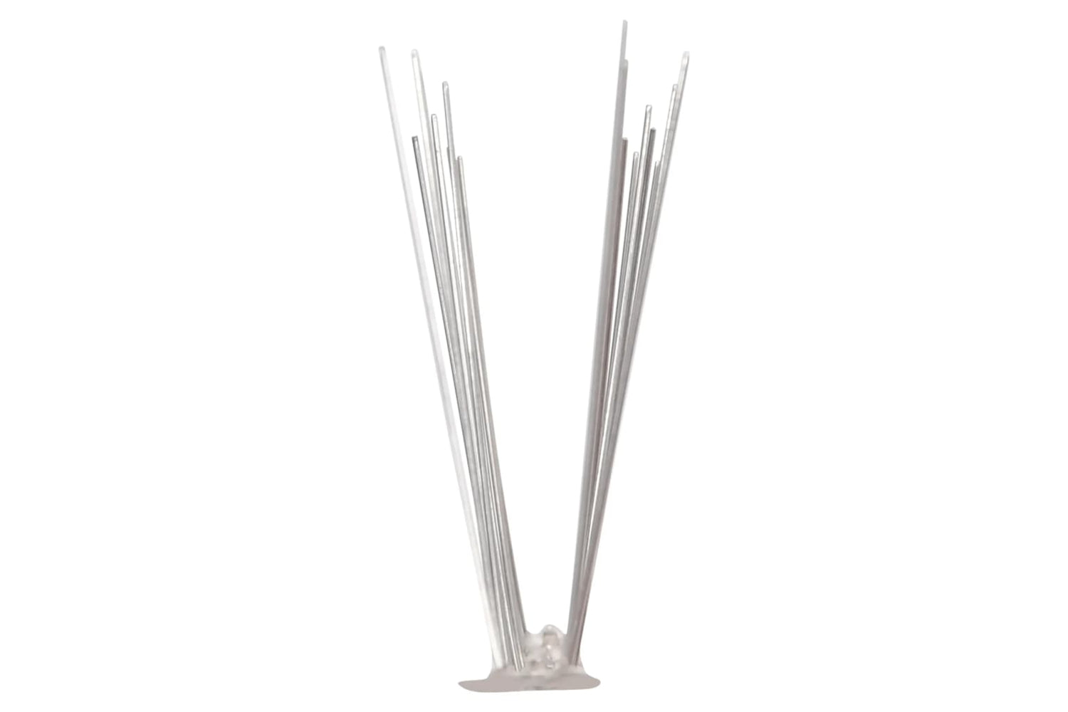 Vidaxl 149130 2-row Stainless Steel Bird & Pigeon Spikes Set Of 20 10 M-4