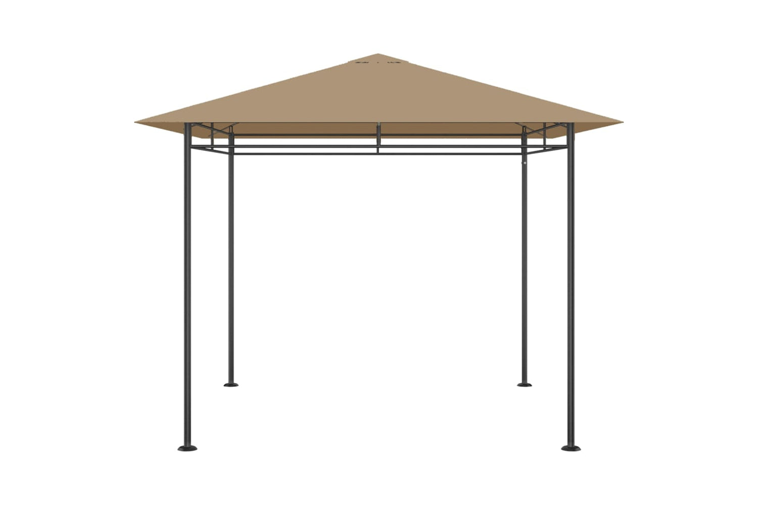 Vidaxl 313919 Gazebo 3x3x2.7 M Taupe 180 G/mâ²-2