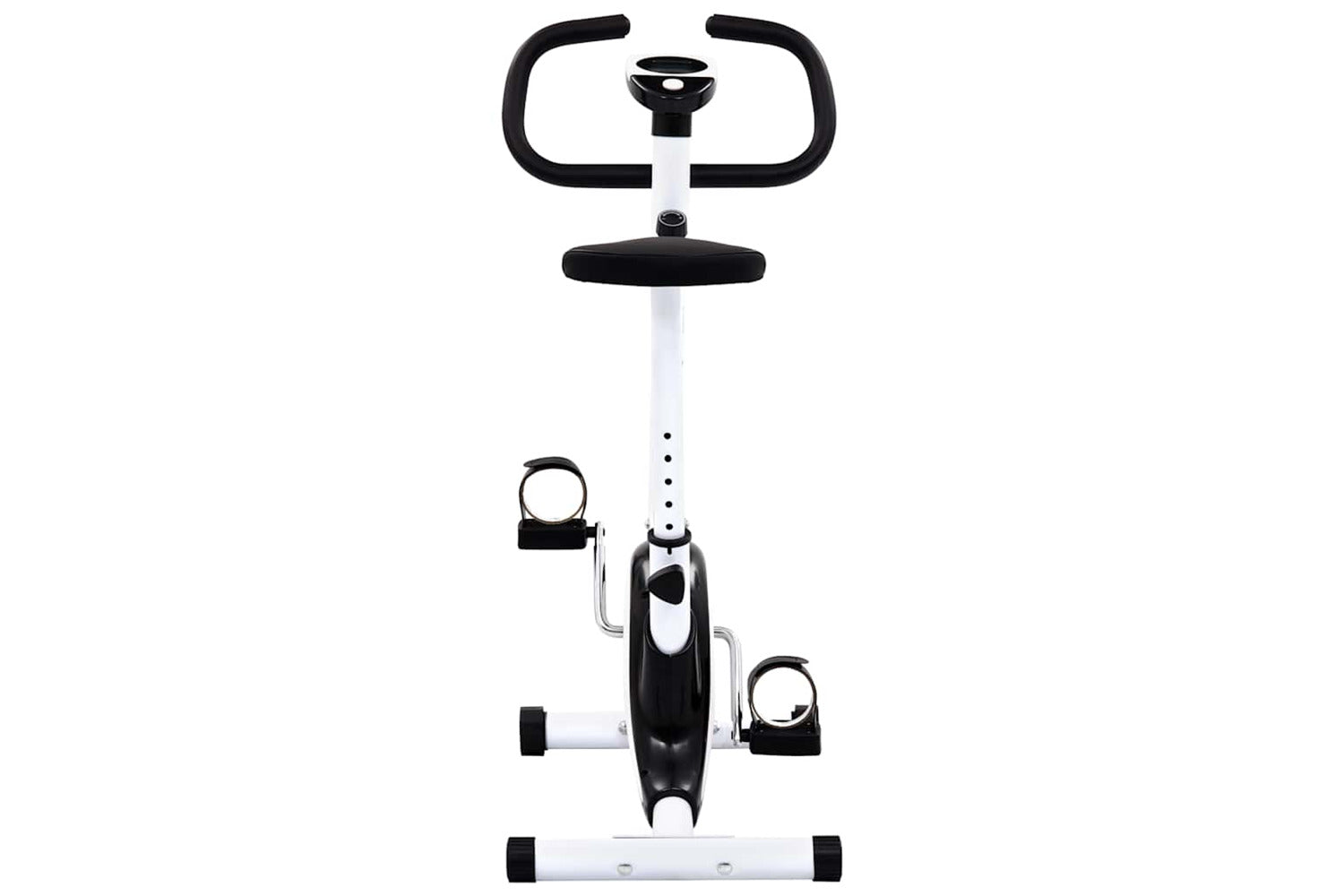 Vidaxl Exercise Bike With Belt Resistance Black-5