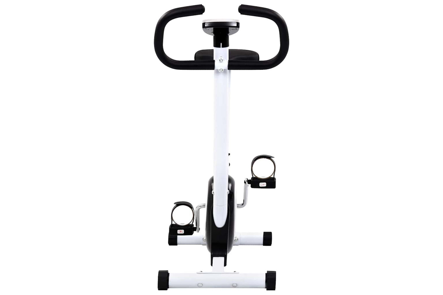 Vidaxl Exercise Bike With Belt Resistance Black-4