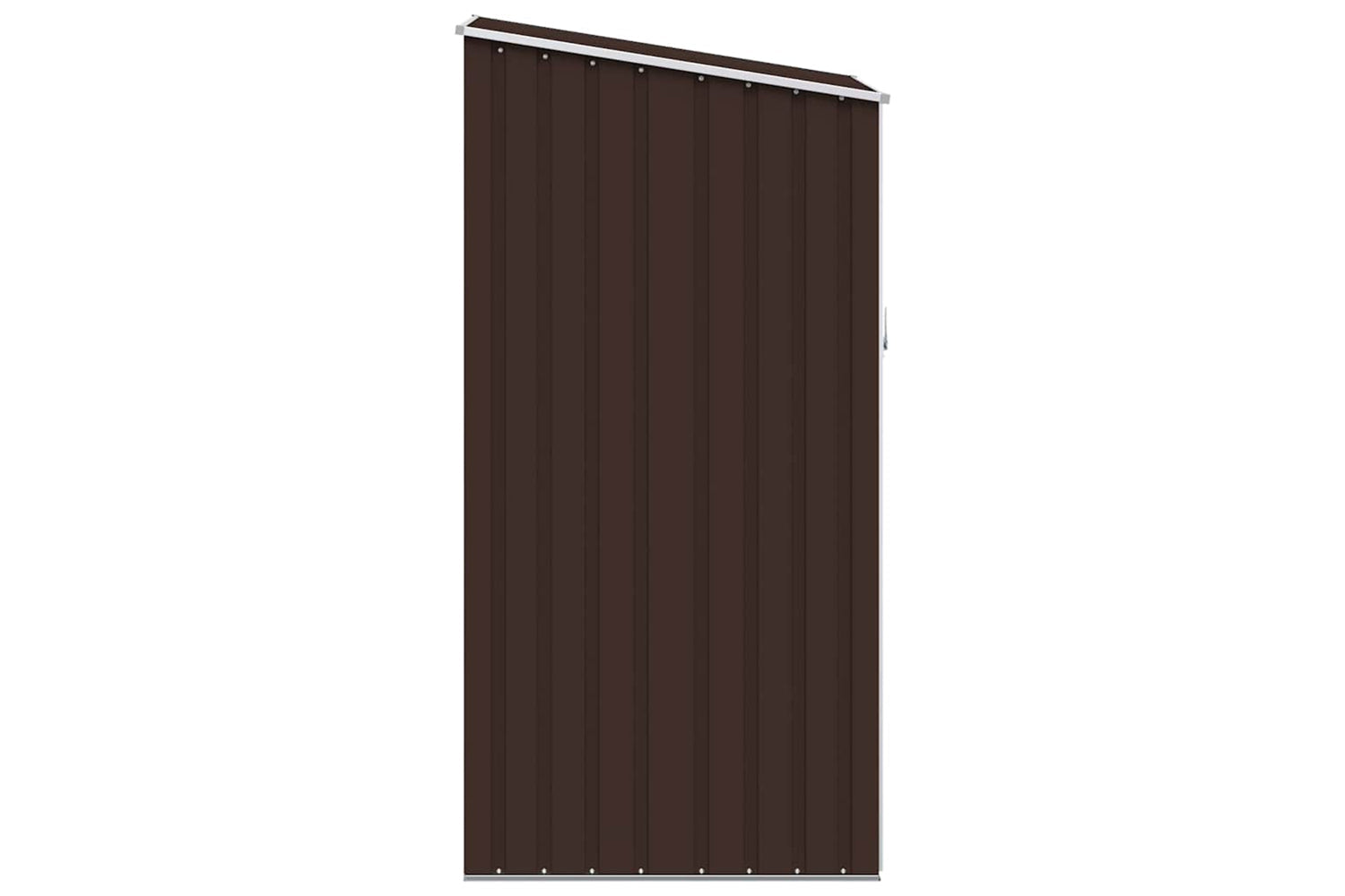 vidaXL 46292 Garden Shed Brown 87x98x159cm Galvanised Steel-5