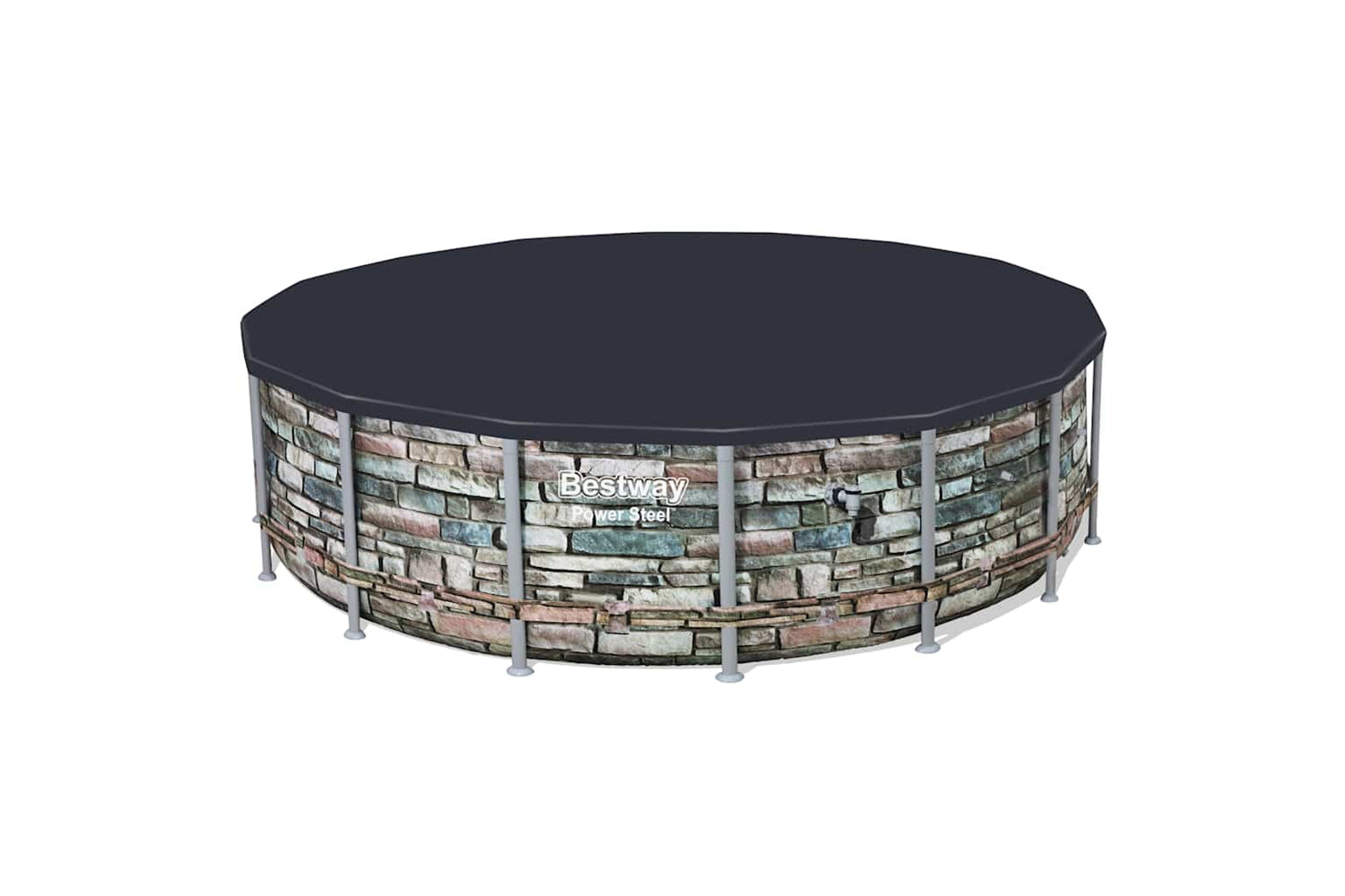 Bestway 92075 Pool Cover Flowclear 488 Cm-2