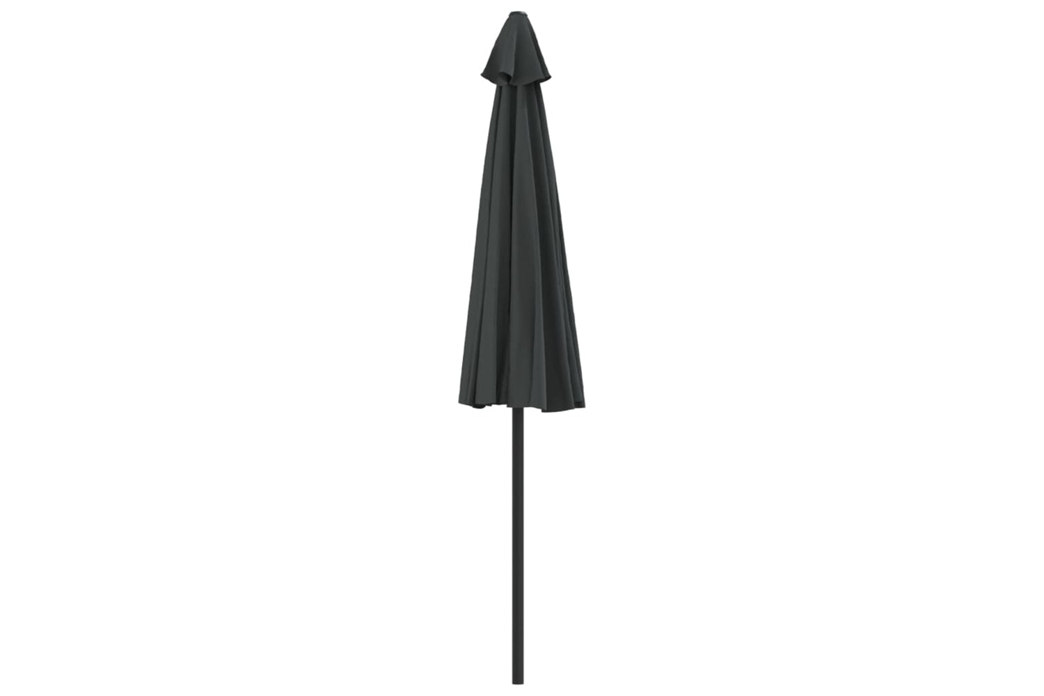 vidaXL 44589 Balcony Parasol With Aluminium Pole Anthracite 270x144cm Half-4