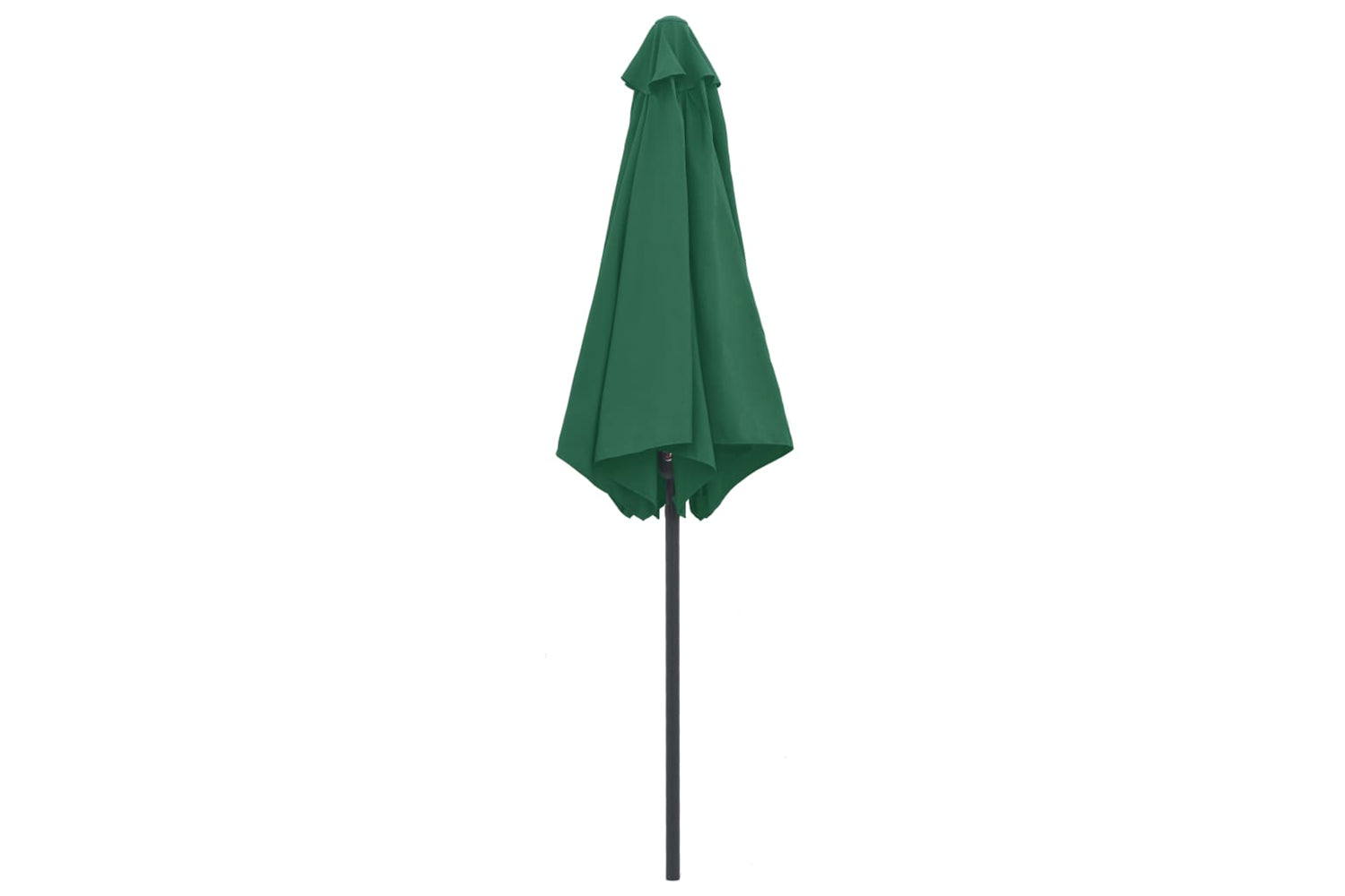 vidaXL 47344 Outdoor Parasol With Aluminium Pole 270x246cm Green-4