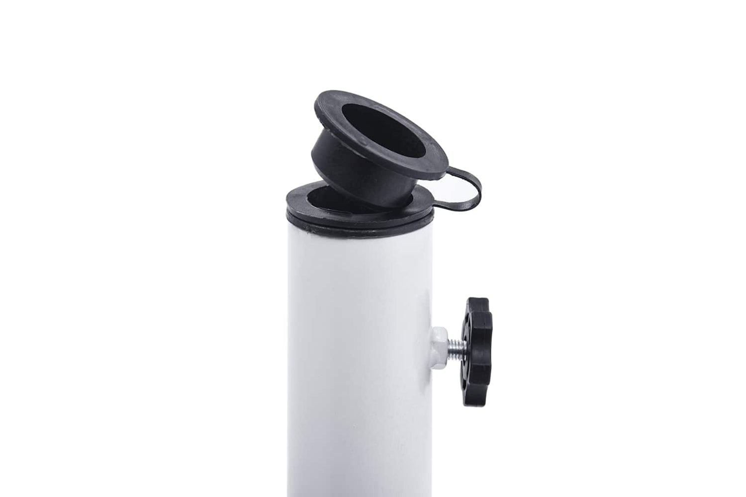 vidaXL 47860 Umbrella Base White 12 Kg 48cm Cast Iron-7