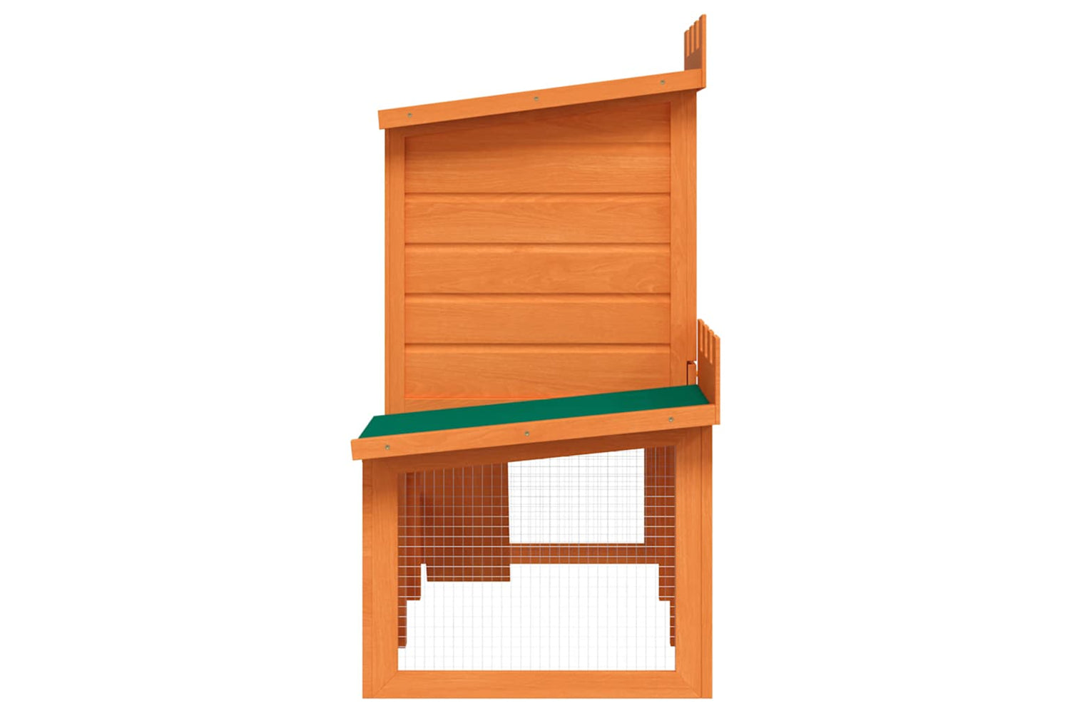 Vidaxl 170173 Outdoor Large Rabbit Hutch House Pet Cage Single House-4