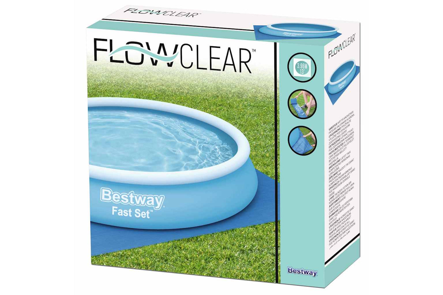Bestway 92093 Pool Ground Cloth Flowclear 396x396 Cm-6