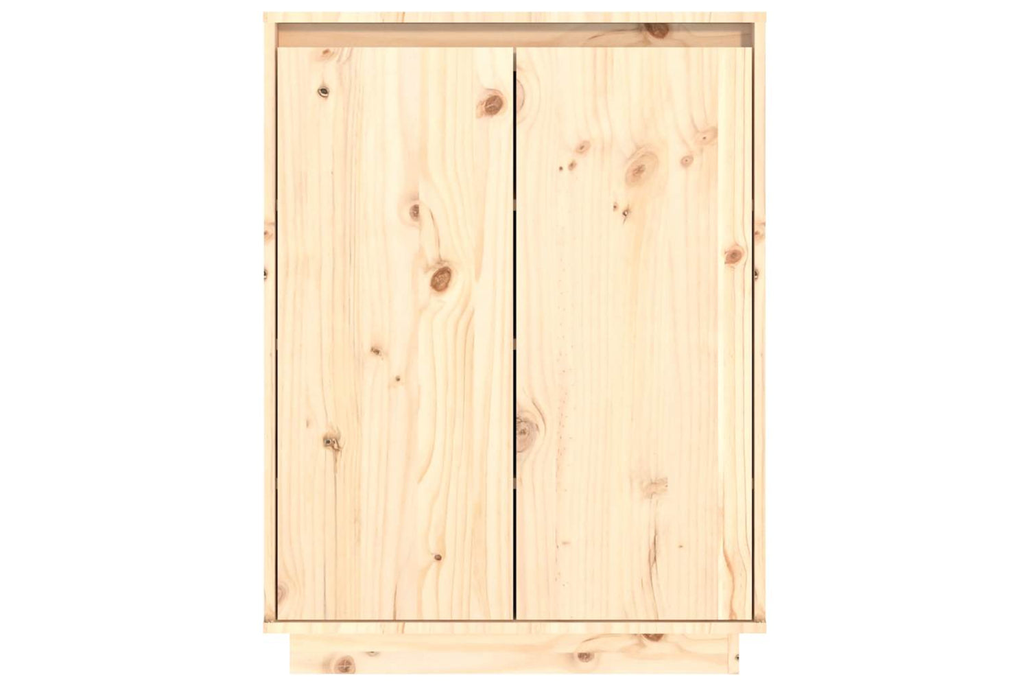 vidaXL 813530 Shoe Cabinet 60x35x80cm Solid Wood Pine-4