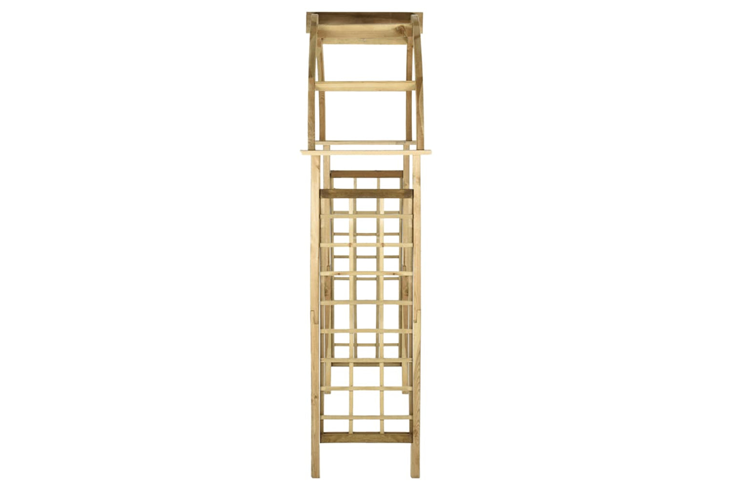 Vidaxl 43256 Trellis Arch Green Impregnated Pinewood-3