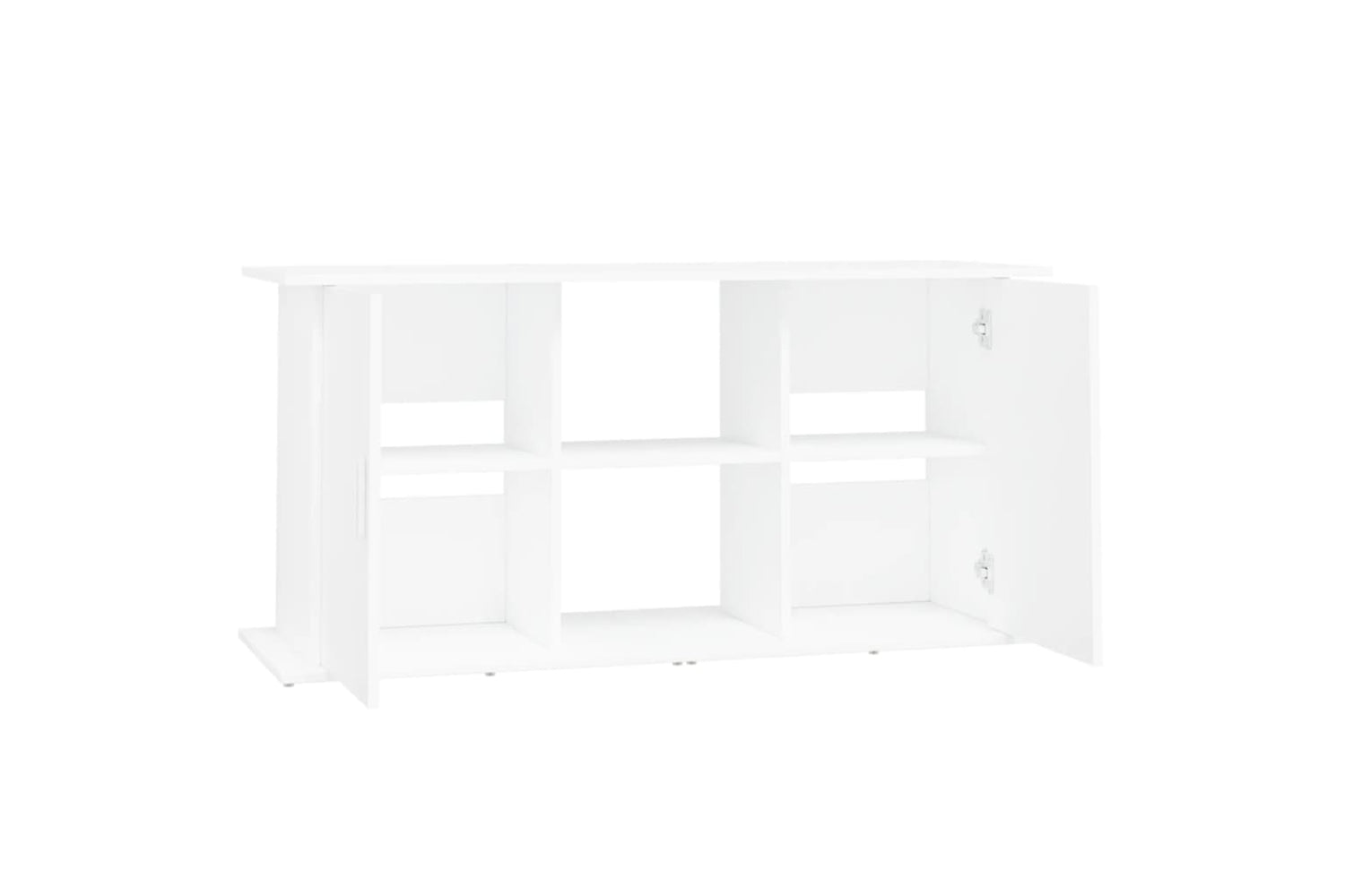 vidaXL 833615 Aquarium Stand White 121x41x58cm Engineered Wood-5